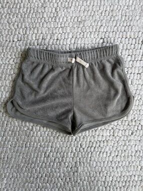Rylee and Cru gray terry track short